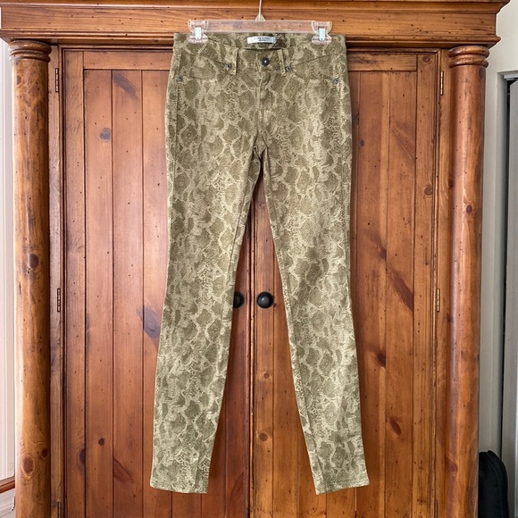 Rich & Skinny Python Print Skinny Jeans - Picture 5 of 9